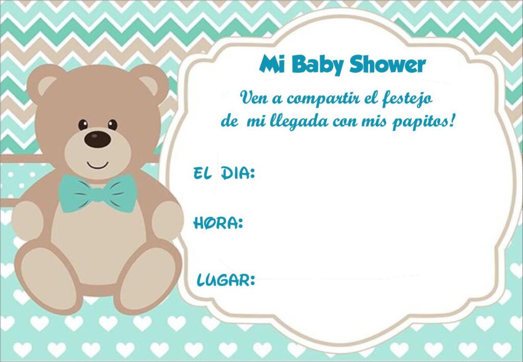 fondos plantilla para tarjetas de baby shower