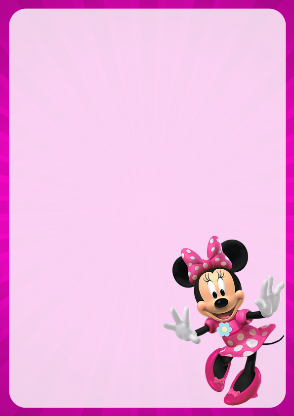 Portadas de Minnie Mouse gratis