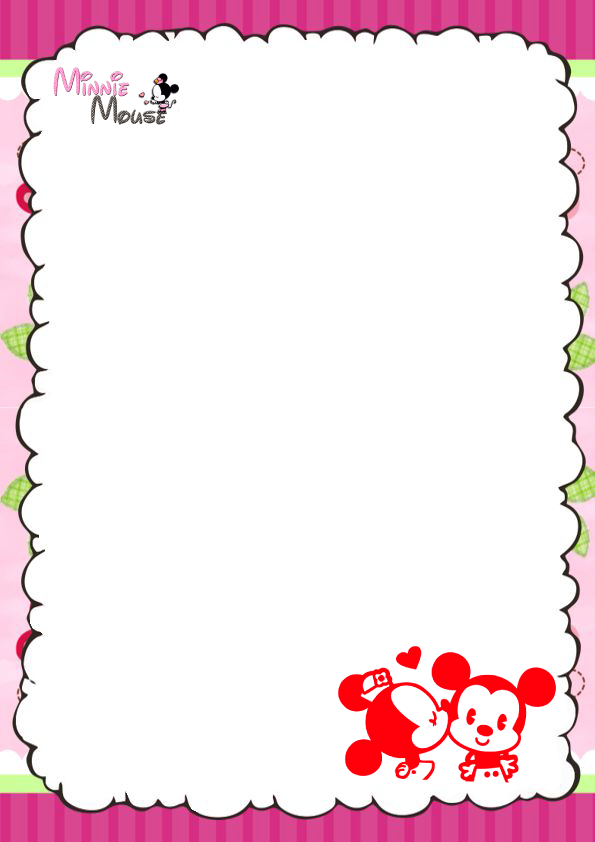 Portadas de Minnie Mouse gratis