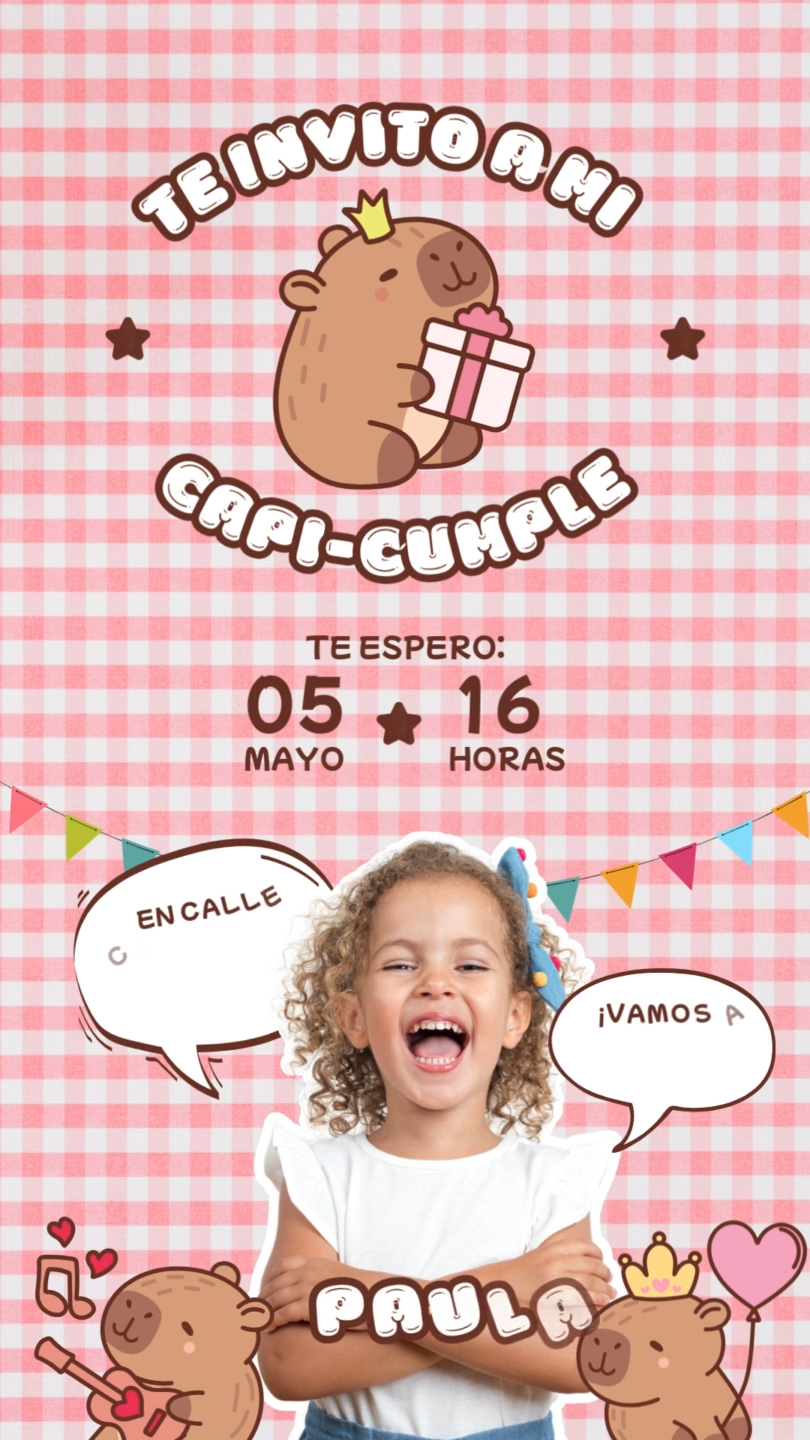 Invitaciones virtuales para enviar por Whatsapp gratis